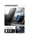 Etui Supcase IBLSN Ares Flip Mag MagSafe do Apple iPhone 17 Pro Max Black