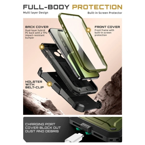 Etui Supcase Unicorn Beetle Pro do Apple iPhone 17 Pro Max Guldan