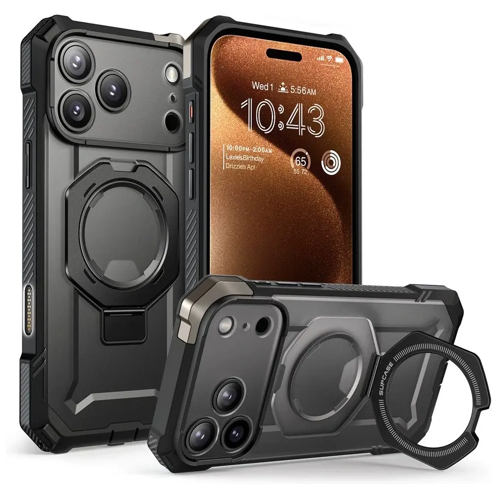 Etui Supcase Unicorn Beetle Grip Mag MagSafe do Apple iPhone 17 Pro Max Black