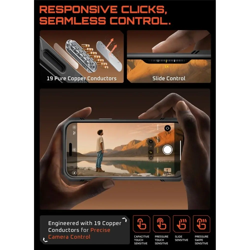 Etui Supcase Unicorn Beetle Grip Mag MagSafe do Apple iPhone 17 Pro Max Desert Gold