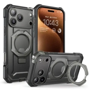 Etui Supcase Unicorn Beetle Grip Mag MagSafe do Apple iPhone 17 Pro Max Grey