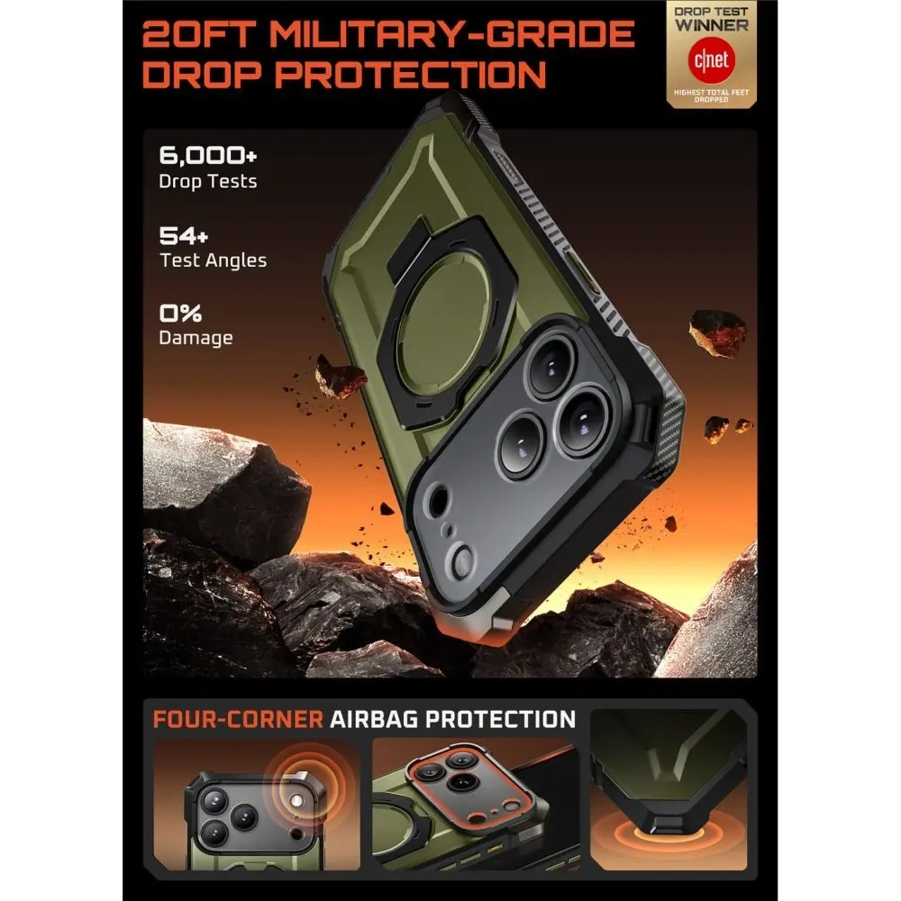 Etui Supcase Unicorn Beetle Grip Mag MagSafe do Apple iPhone 17 Pro Max Guldan