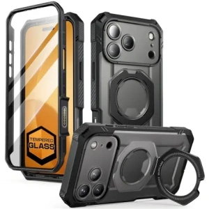 Etui Supcase Unicorn Beetle Grip Pro Mag MagSafe do Apple iPhone 17 Pro Max Black