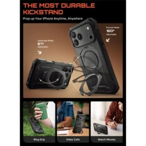 Etui Supcase Unicorn Beetle Grip Pro Mag MagSafe do Apple iPhone 17 Pro Max Black