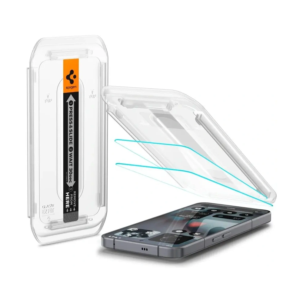 Szkło hartowane Spigen Glas.tr ez Fit do Nothing Phone 3 Clear [2 PACK]