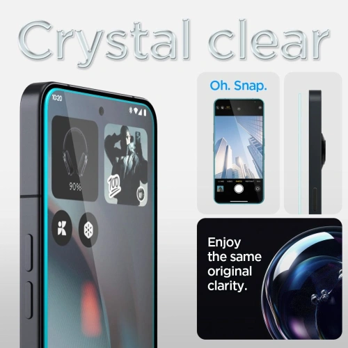 Szkło hartowane Spigen Glas.tr ez Fit do Nothing Phone 3 Clear [2 PACK]