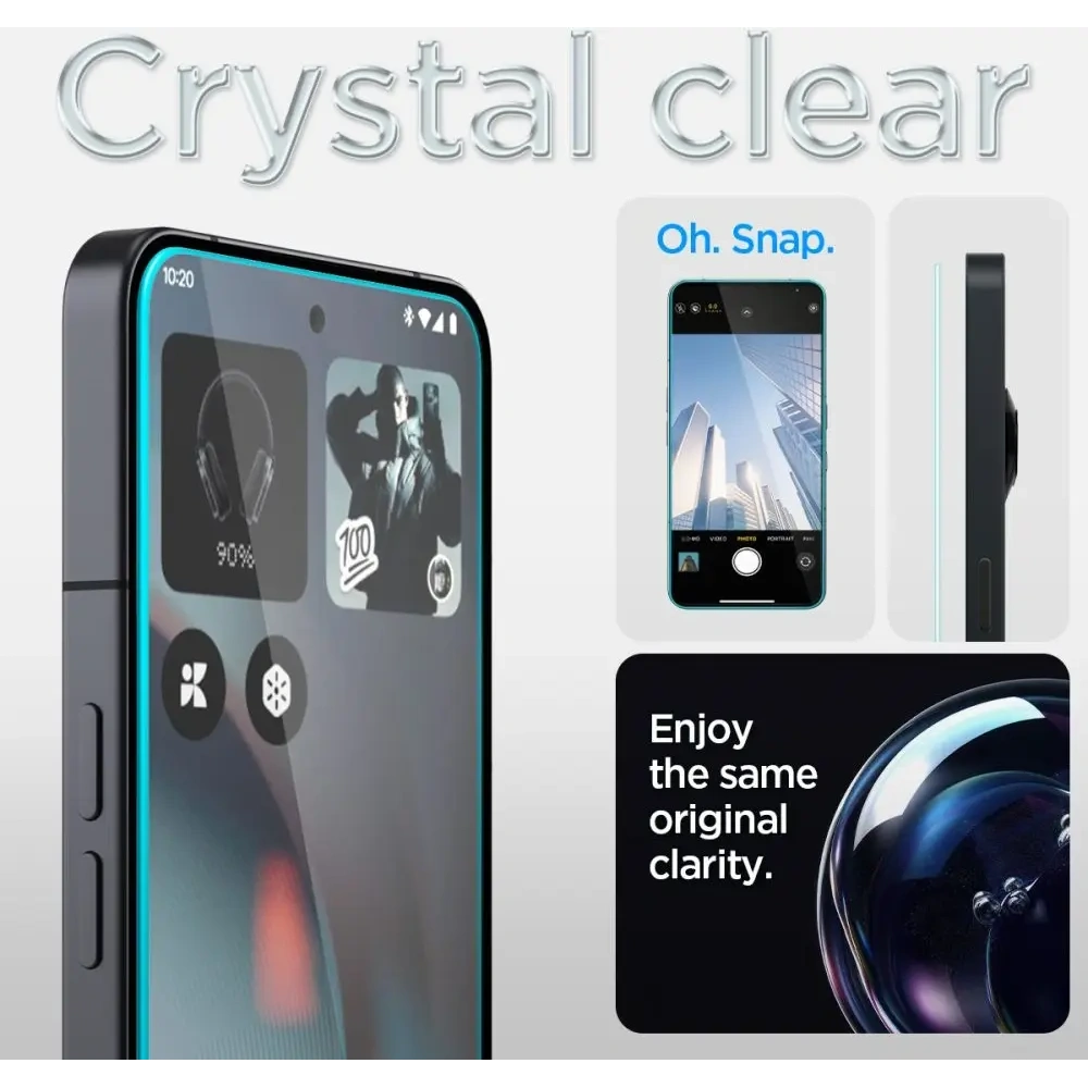 Szkło hartowane Spigen Glas.tr ez Fit do Nothing Phone 3 Clear [2 PACK]