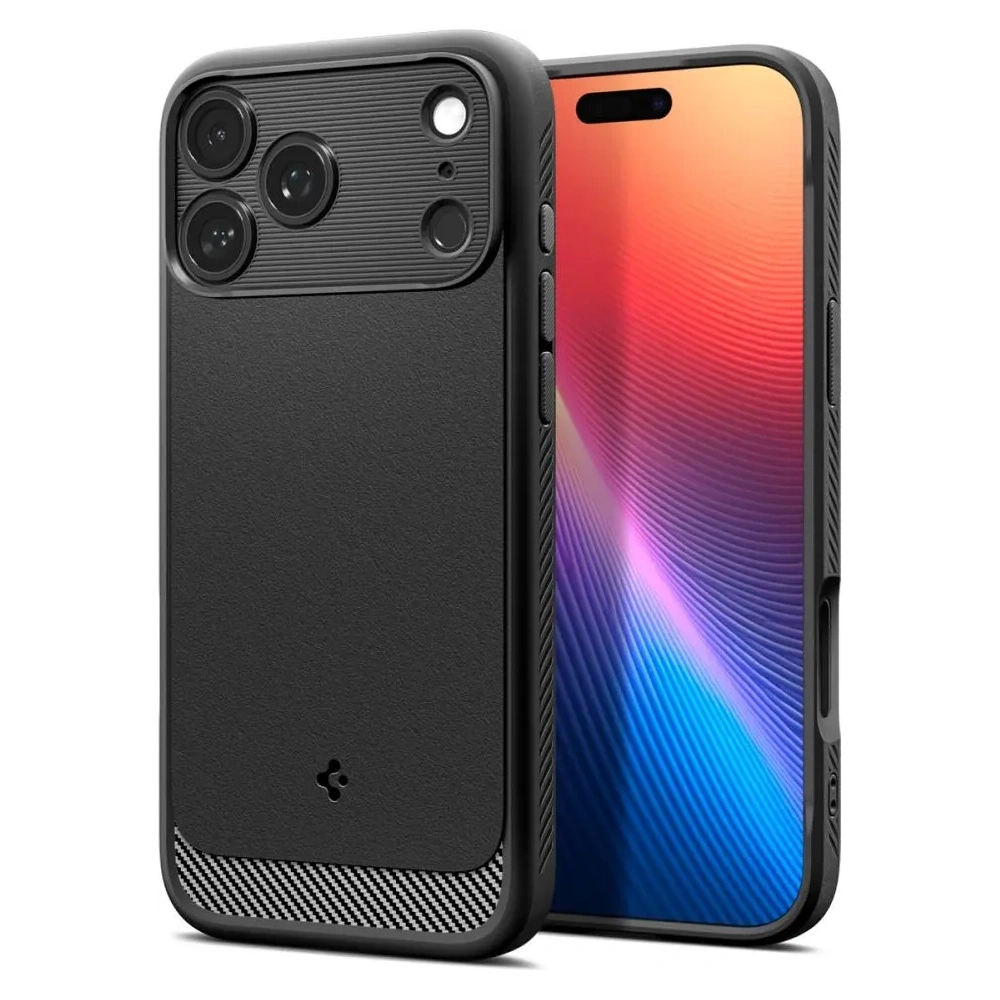 Etui Spigen Rugged Armor Mag MagSafe do Apple iPhone 17 Pro Max Matte Black