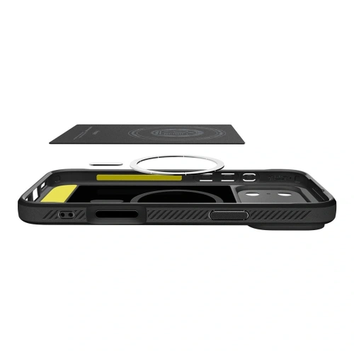 Etui Spigen Rugged Armor Mag MagSafe do Apple iPhone 17 Pro Max Matte Black
