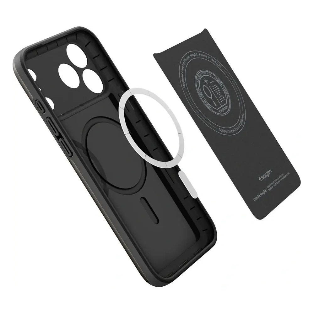 Etui Spigen Thin Fit Mag MagSafe do Apple iPhone 17 Pro Max Black