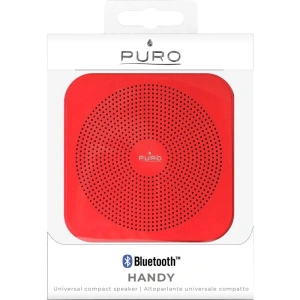 Kup Przenośny głośnik bezprzewodowy PURO Handy Speaker Bluetooth (czerwony) - PUR038RED - {ean13} - Sklep Home Screen