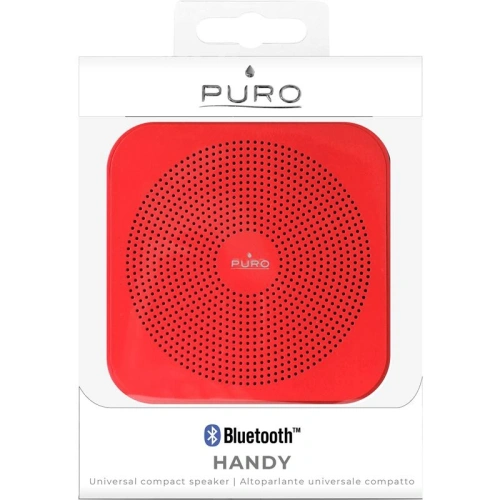 Kup Boxă portabilă fără fir PURO Handy Speaker Bluetooth (roșu) - PUR038RED - {ean13} - Sklep Home Screen
