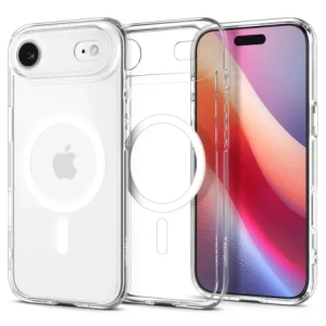 Etui Spigen Ultra Hybrid Mag MagSafe do Apple iPhone 17 Air Clear/white