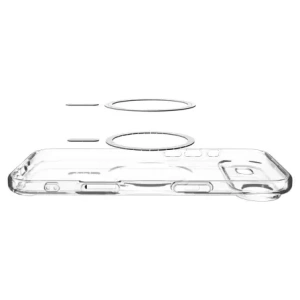 Etui Spigen Ultra Hybrid Mag MagSafe do Apple iPhone 17 Air Clear/white