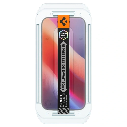 Szkło hartowane Spigen Glas.tr ez Fit do Apple iPhone 17 Air Clear [2 PACK]