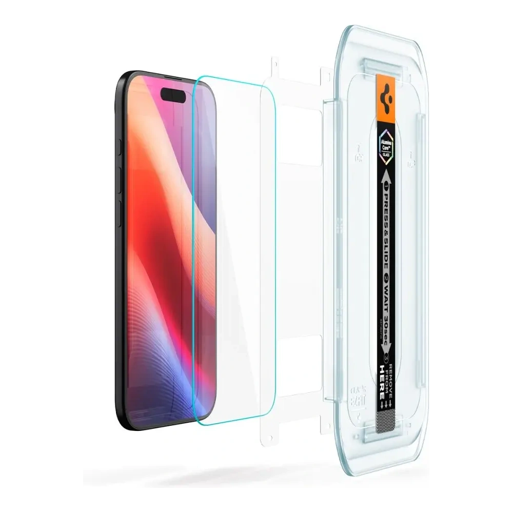 Szkło hartowane Spigen Glas.tr ez Fit do Apple iPhone Air Clear [2 PACK]