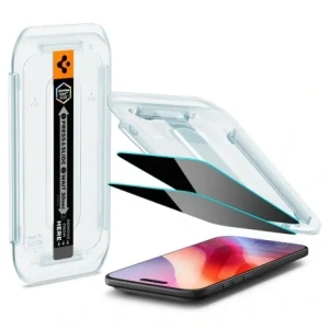 Szkło prywatyzujące Spigen Glas.tr ez Fit do Apple iPhone 17 Air Privacy [2 PACK]