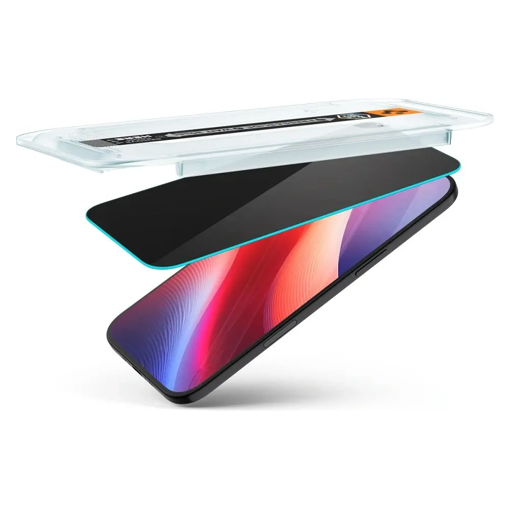 Szkło prywatyzujące Spigen Glas.tr ez Fit do Apple iPhone Air Privacy [2 PACK]