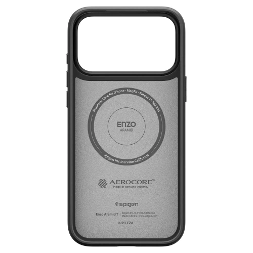 Etui Spigen Enzo Aramid T Mag MagSafe do Apple iPhone 17 Pro Black