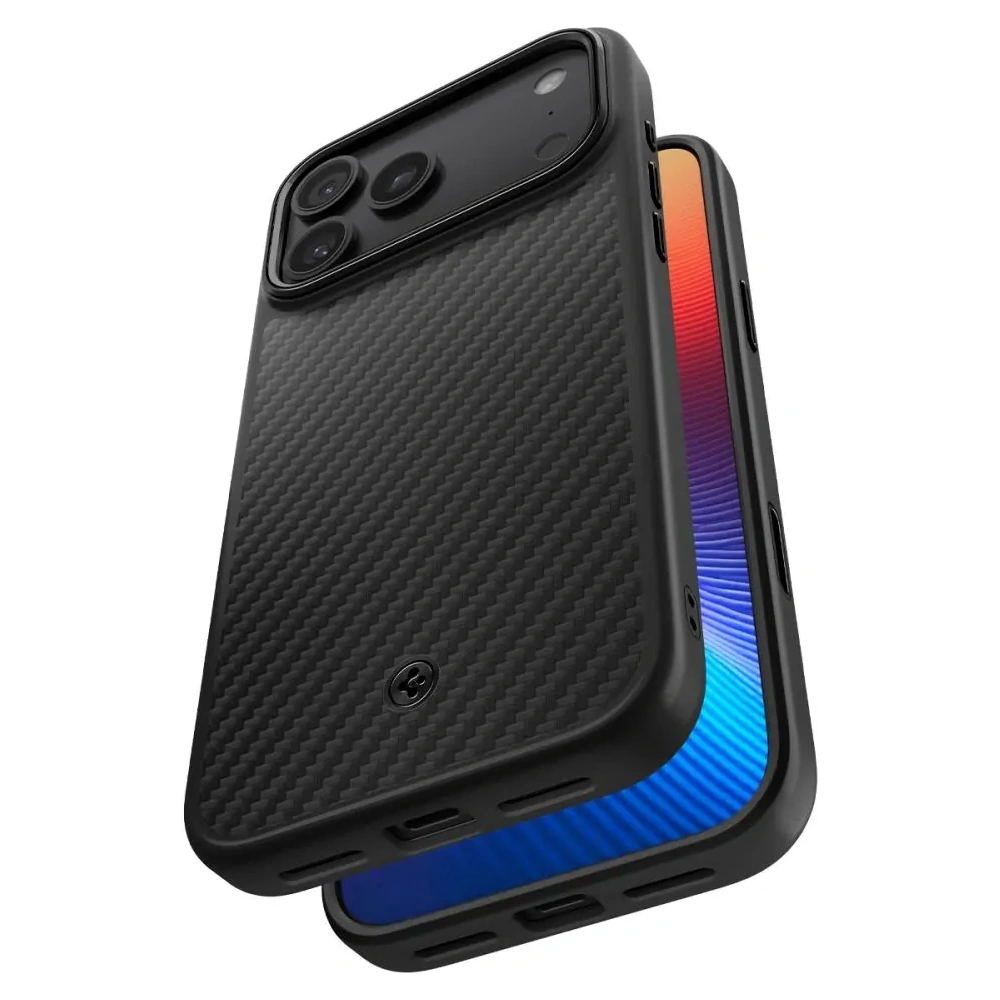 Etui Spigen Enzo Aramid T Mag MagSafe do Apple iPhone 17 Pro Black