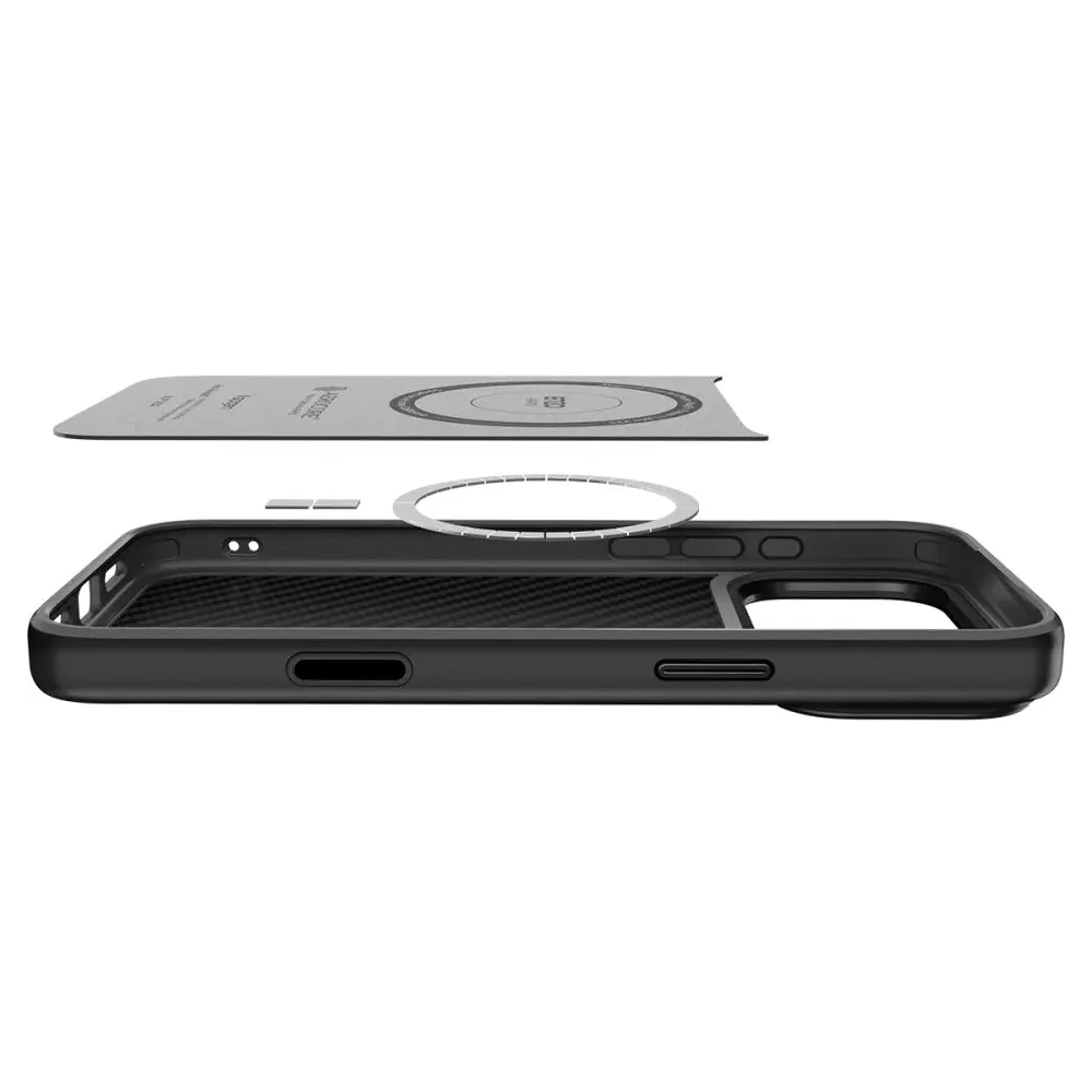 Etui Spigen Enzo Aramid T Mag MagSafe do Apple iPhone 17 Pro Black