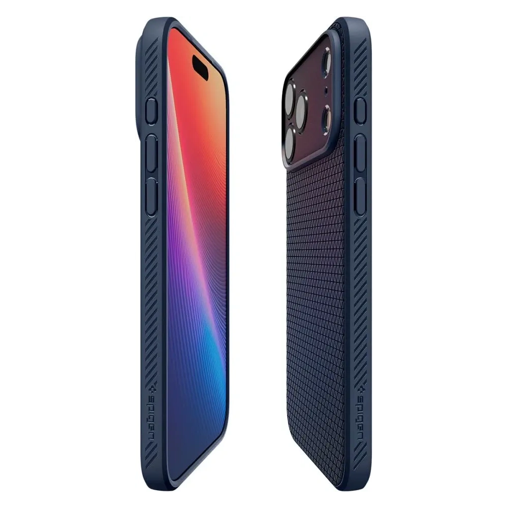 Etui Spigen Liquid Air do Apple iPhone 17 Pro Navy Blue