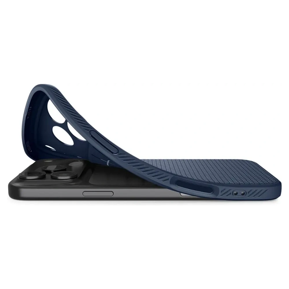 Etui Spigen Liquid Air do Apple iPhone 17 Pro Navy Blue