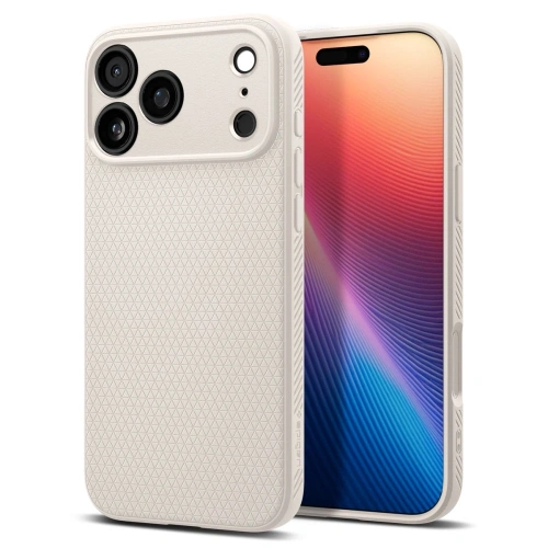 Etui Spigen Liquid Air do Apple iPhone 17 Pro Natural Titanium