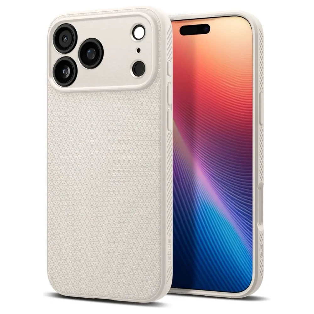 Etui Spigen Liquid Air do Apple iPhone 17 Pro Natural Titanium