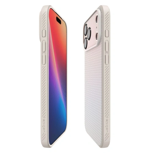 Etui Spigen Liquid Air do Apple iPhone 17 Pro Natural Titanium
