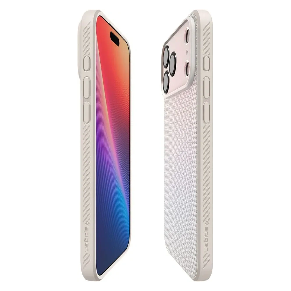 Etui Spigen Liquid Air do Apple iPhone 17 Pro Natural Titanium