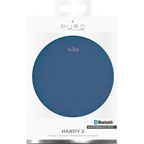 Buy PURO External Handy 2 Speaker Bluetooth IPX7 (blue) - PUR040BLU - {ean13} - Home Screen Store Europe