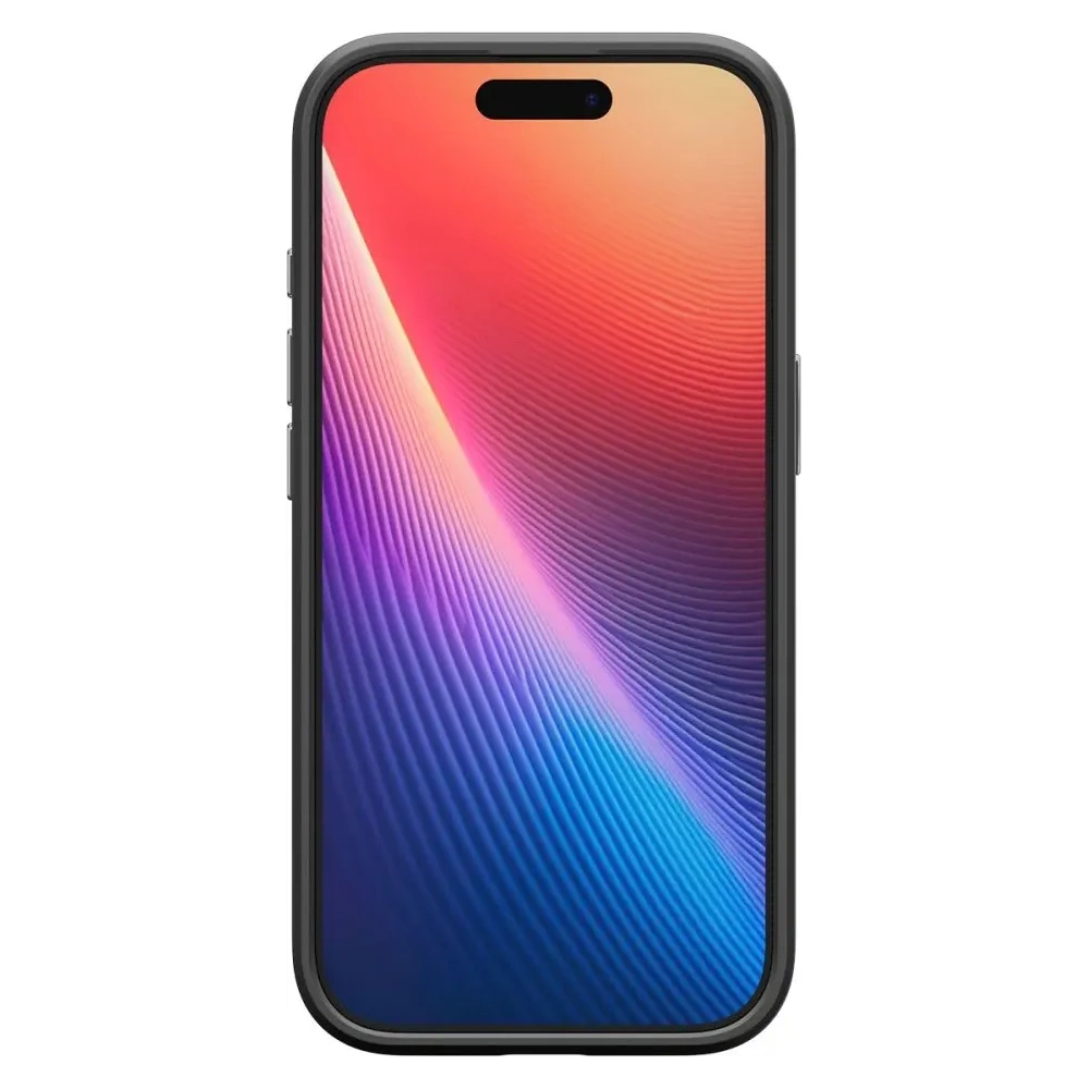 Etui Spigen Enzo Aramid T Mag MagSafe do Apple iPhone 17 Black/silver