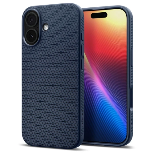 Etui Spigen Liquid Air do Apple iPhone 17 Navy Blue