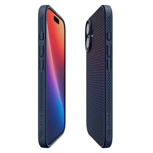 Etui Spigen Liquid Air do Apple iPhone 17 Navy Blue