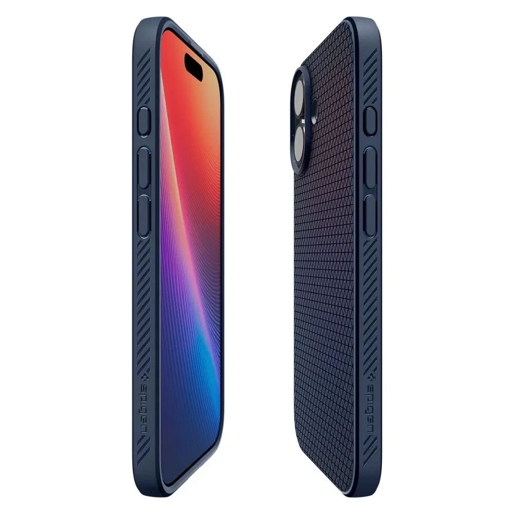 Etui Spigen Liquid Air do Apple iPhone 17 Navy Blue