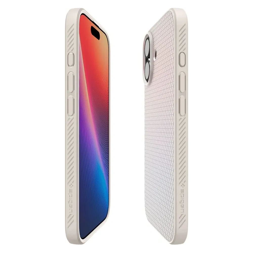 Etui Spigen Liquid Air do Apple iPhone 17 Natural Titanium