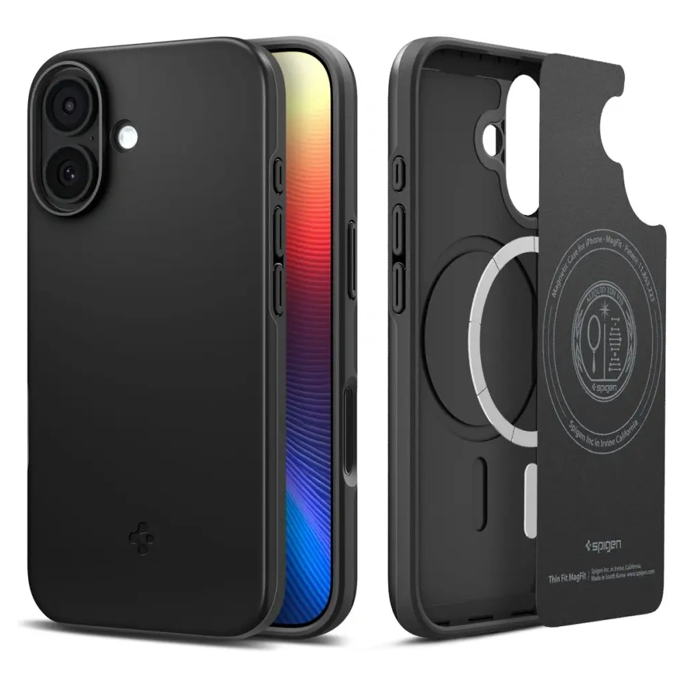 Etui Spigen Thin Fit Mag MagSafe do Apple iPhone 17 Black