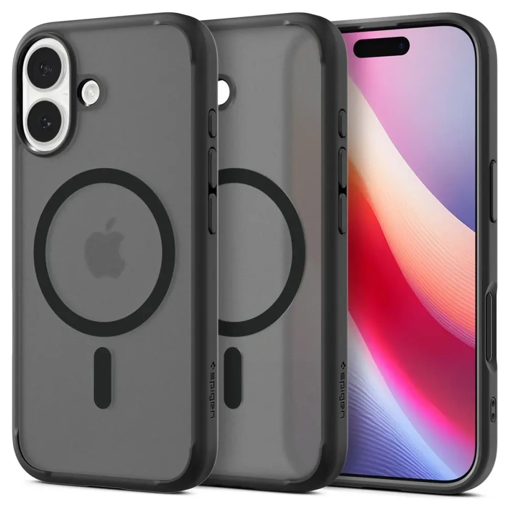Etui Spigen Ultra Hybrid Mag MagSafe do Apple iPhone 17 Frost Black