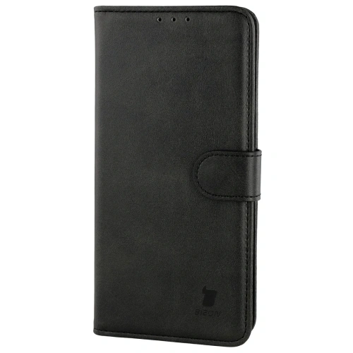 Etui z klapką Bizon Case Pocket do Samsung Galaxy S25 FE czarne