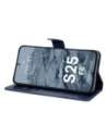Etui z klapką Bizon Case Pocket do Samsung Galaxy S25 FE granatowe
