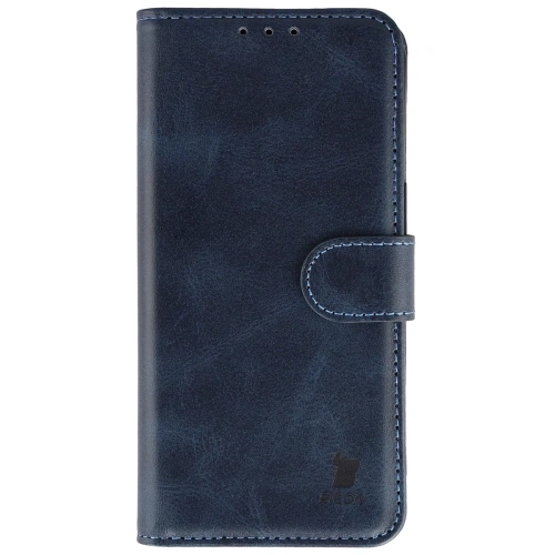 Etui z klapką Bizon Case Pocket do Apple iPhone 17 Pro granatowe