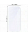 Elastyczne szkło hybrydowe Bizon Glass Mule do Apple iPhone 17