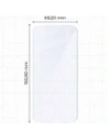 Elastyczne szkło hybrydowe Bizon Glass Mule do Apple iPhone 17 Air