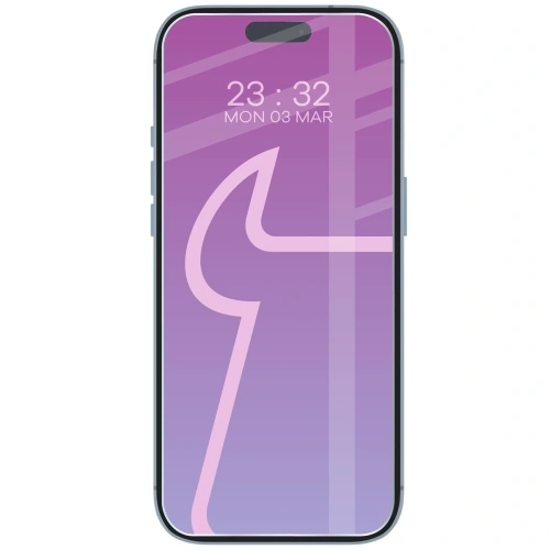 Elastyczne szkło hybrydowe Bizon Glass Mule do Apple iPhone 17 Air