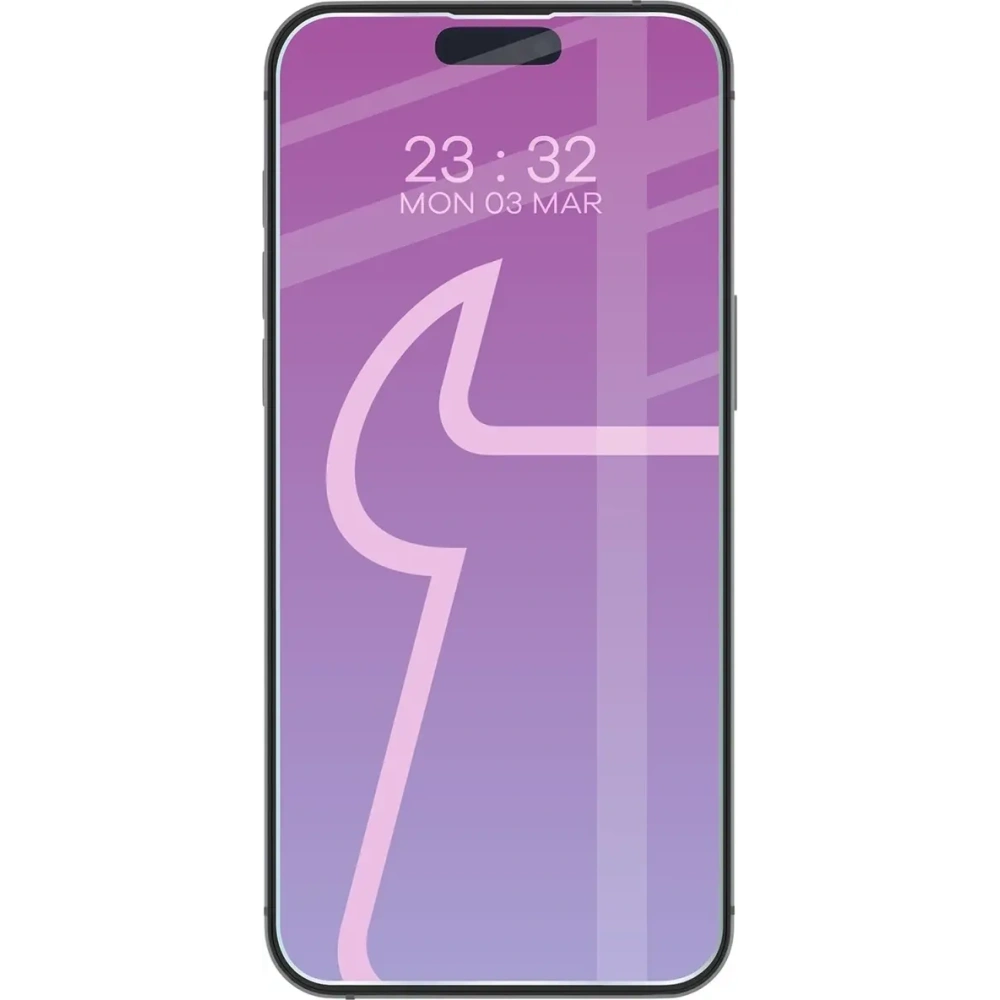 Elastyczne szkło hybrydowe Bizon Glass Mule do Apple iPhone 17 Pro Max