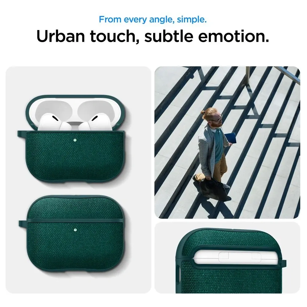 Etui Spigen Urban Fit do Apple AirPods Pro 3 Midnight Green