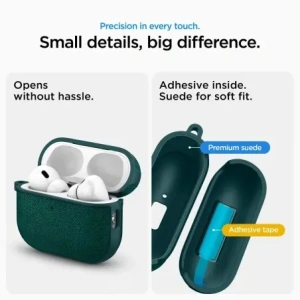 Etui Spigen Urban Fit do Apple AirPods Pro 3 Midnight Green