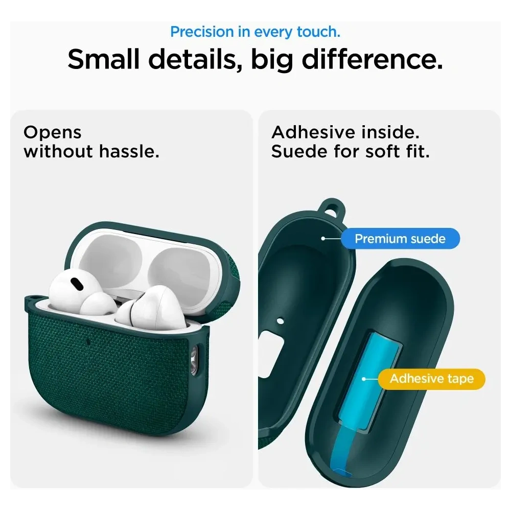 Etui Spigen Urban Fit do Apple AirPods Pro 3 Midnight Green