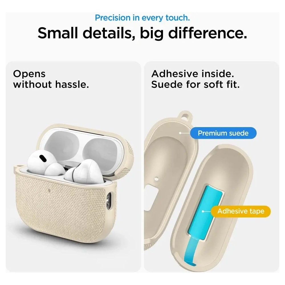 Etui Spigen Urban Fit do Apple AirPods Pro 3 Dune Beige